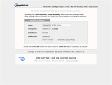 Tablet Screenshot of imagenetz.de